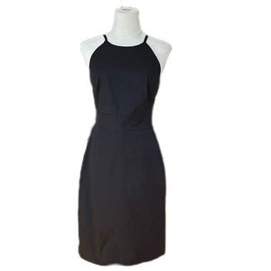 Banana Republic Black Halter Dress size 6 Black label NWT and NB
